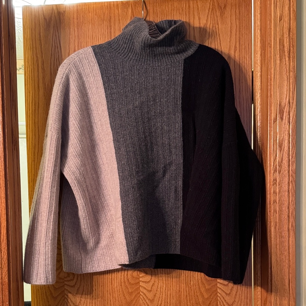 Nordstrom Multitone Turtleneck Sweater